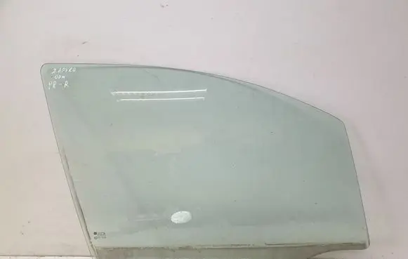 Opel Zafira A Front door window glass four-door 43R007023