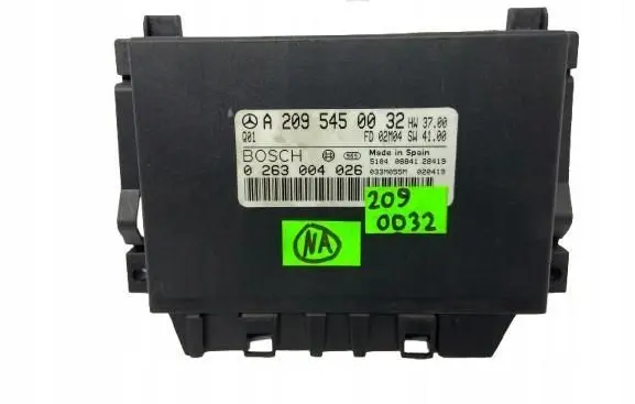 Mercedes-Benz CLK A209 C209 Parking PDC control unit/module A2095450032