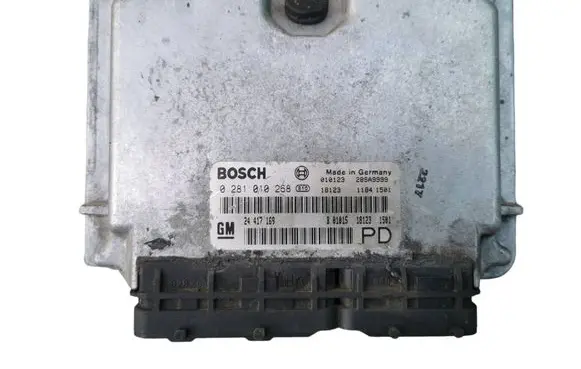 Opel Zafira A Engine control unit/module 24417169 28SA9999 0281010268