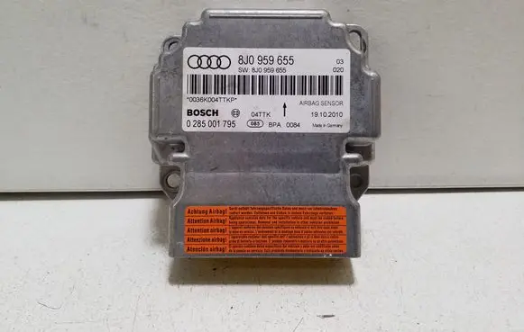 Audi TT TTS Mk2 Airbag control unit/module 8J0959655 0285001795