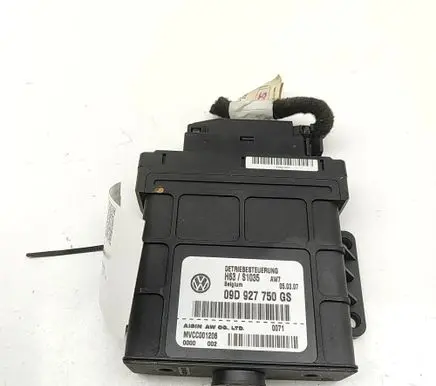 Porsche Cayenne (9PA) Gearbox control unit/module 09D927750GS MVCC001206