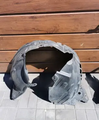 Nissan Juke I F15 Front wheel arch liner splash guards 63843BA60A 63843BA65A