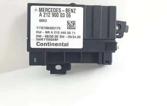 Mercedes-Benz Vito Viano W639 Fuel injection pump control unit/module A2129000306 5WK11555EBF