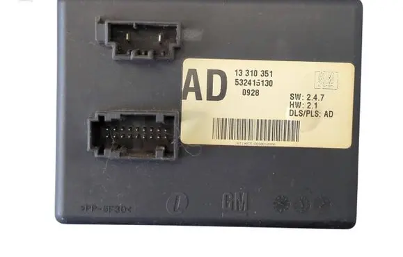 Opel Insignia A Other control units/modules 13310351 532415130 0928