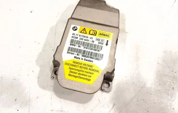 BMW 5 E60 E61 Airbag control unit/module 9172019