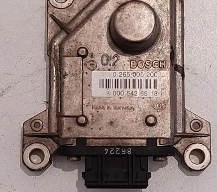 Mercedes-Benz A W168 ESP acceleration yaw rate sensor 0005426518 0265005200