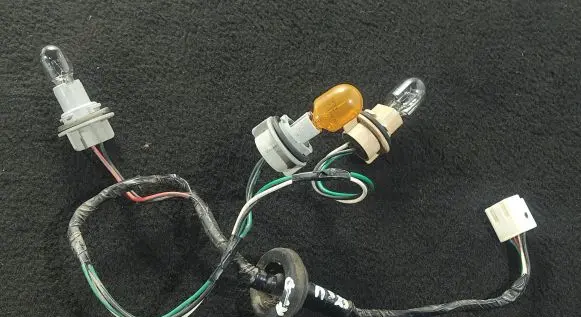 Mazda 323 F Rear tail light wiring loom 