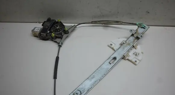 Front door window regulator with motor