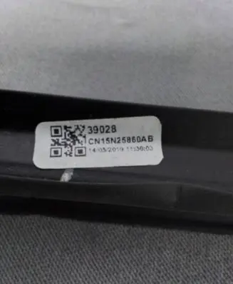Ford Ecosport Rubber seal rear door window/glass CN15N25860AB 39028 CN1Z1625860B