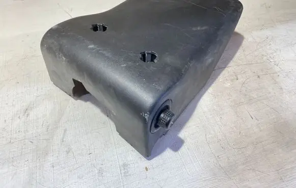 Steering wheel column trim