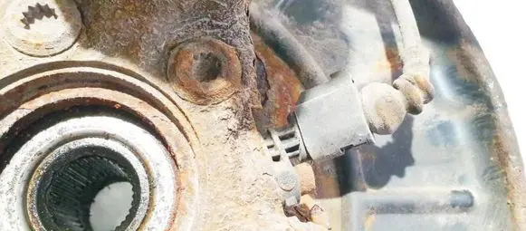 Volkswagen Golf Plus ABS brake wheel speed sensor