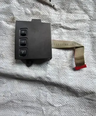 BMW 7 E65 E66 Seat memory switch 6971624 53305949 E0200362