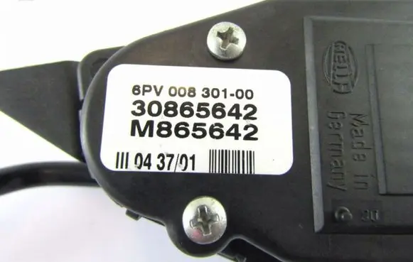 Volvo S40, V40 Accelerator throttle pedal M8656425
