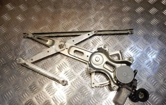 Front window lifting mechanism without motor