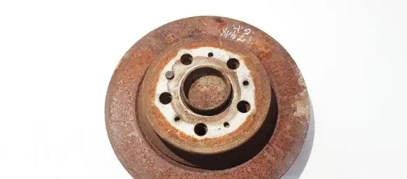 Volvo S60 Rear brake disc neventiliuojamas