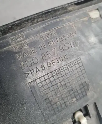 Audi A4 S4 B5 8D Car ashtray 8D0857951B 8219