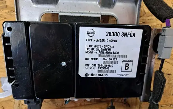 Nissan Leaf I (ZE0) Other control units/modules 283B03NF0A 99050269 2807EGN0V1N