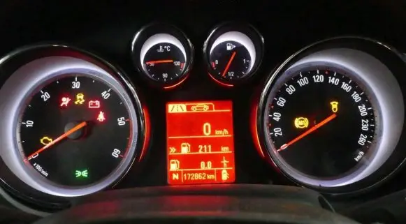 Opel Zafira C Speedometer (instrument cluster) 13460581 IMPRK1268691