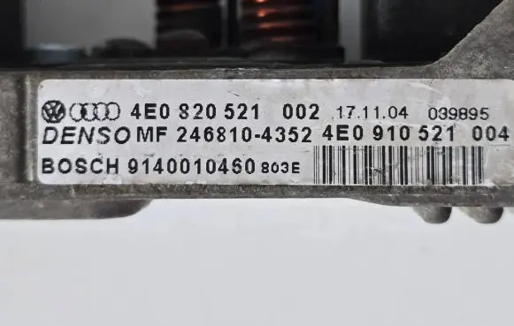 Audi A8 S8 D3 4E Other exterior part 4E0820521 9140010460 2468104352