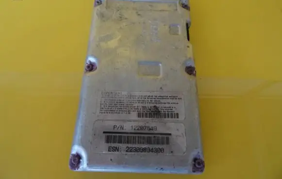 Saab 9-5 GPS navigation control unit/module 22309894300