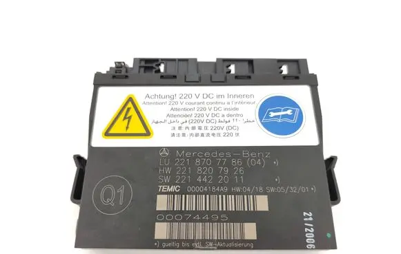 Mercedes-Benz S W221 Seat control module 2218707786 2214422011 2218207926