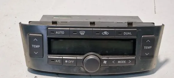 Toyota Avensis T250 Climate control unit 5590005160 MB1465700793