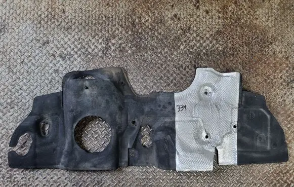 Heat shield in engine bay
