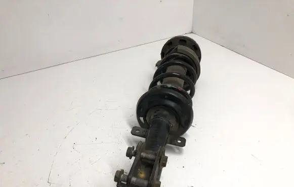 Front shock absorber with coil spring