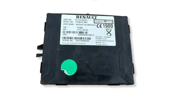 Renault Clio IV Phone control unit/module 282758936R 51986151A00 201310000226