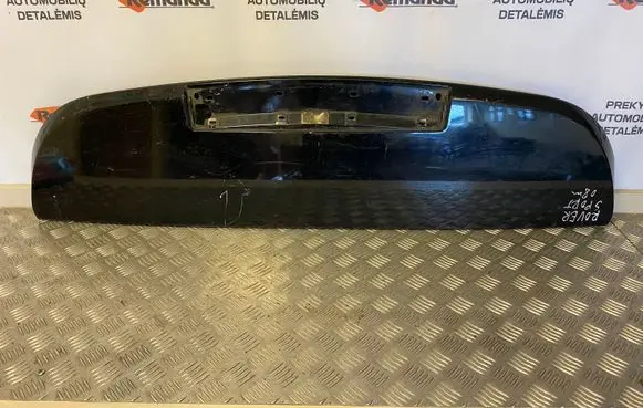 Tailgate/trunk spoiler