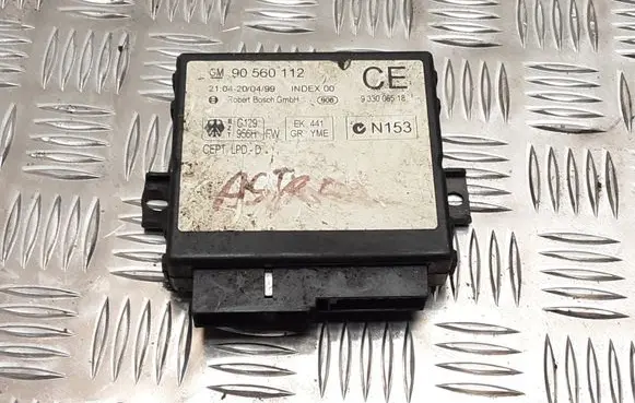 Opel Astra G Door central lock control unit/module 90560112