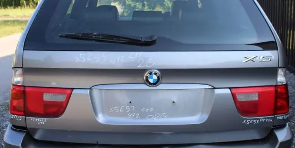 BMW X5 E53 Tailgate/trunk/boot lid