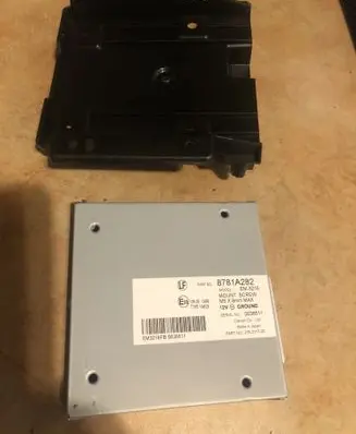 Mitsubishi Outlander Video control module 8781A282 8781A147