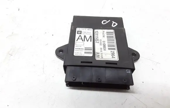 Opel Signum Door central lock control unit/module 13111457
