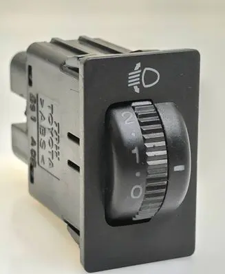 Headlight level height control switch