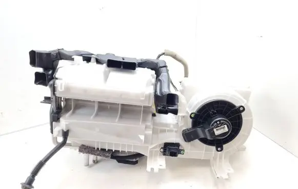 Interior heater climate box assembly