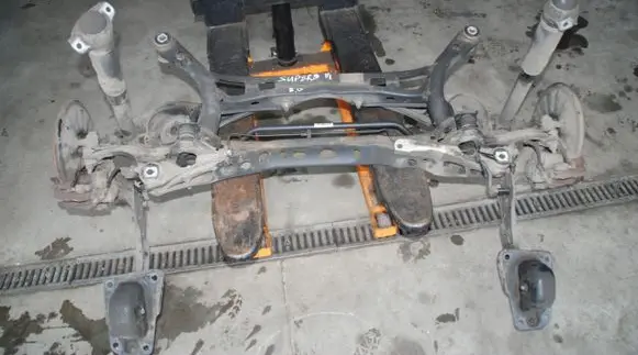 Rear beam