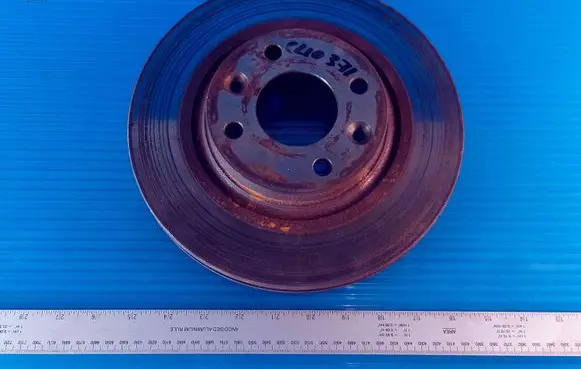 Renault Clio IV Front brake disc