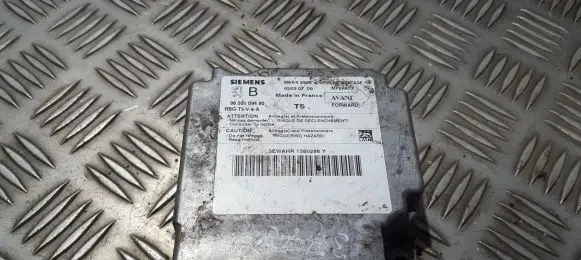 Peugeot 307 Airbag control unit/module 9650109480 5wk4290845030709