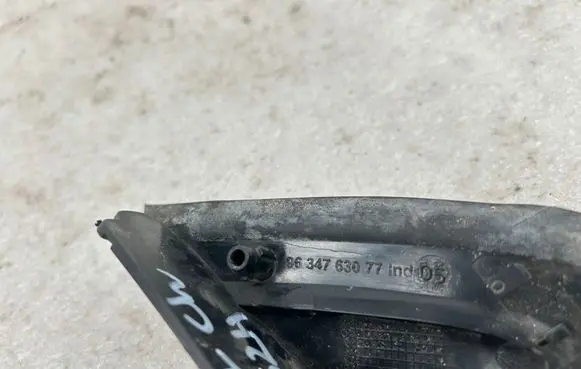 Citroen C5 Fender trim (molding) 9634763077