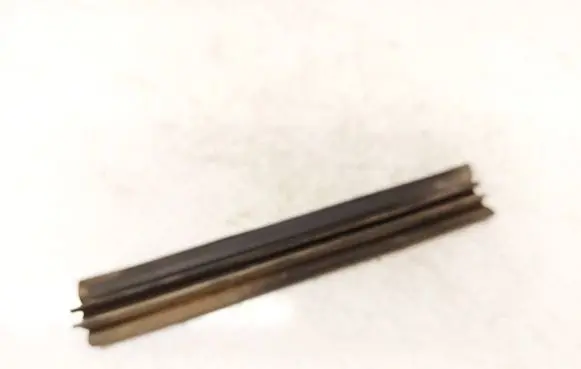 Opel Zafira B Rear door glass trim molding 013132382