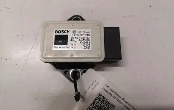 Citroen C4 I Picasso ESP acceleration yaw rate sensor 0265005715 9663138180 3006662