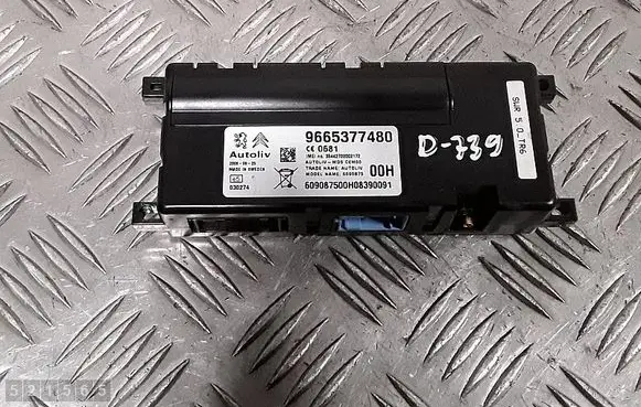Citroen C5 Bluetooth control unit module 9665377480