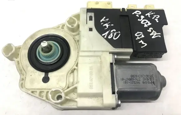Peugeot 207 Front door window regulator motor 965492100 9681587380