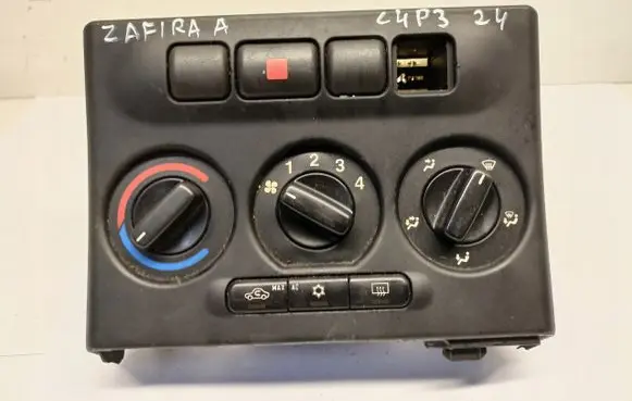 Opel Zafira A Climate control unit 90589777