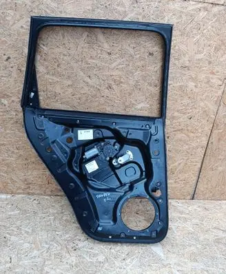 Volkswagen Touareg I Rear door window regulator with motor 7L6839729B 7L6959703
