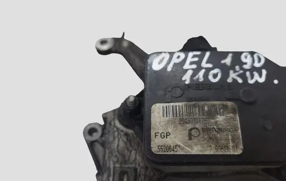 Opel Zafira B Intake manifold valve actuator/motor 55206457
