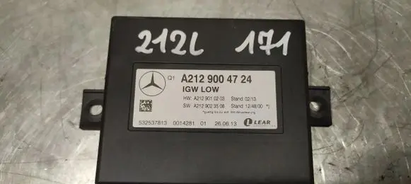 Mercedes-Benz E W212 LED ballast control module A2129004724