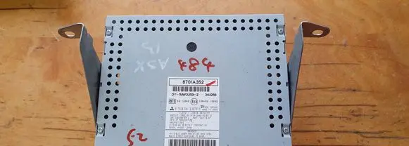 Mitsubishi ASX Navigation unit CD/DVD player DY1MW0U592 8701A352
