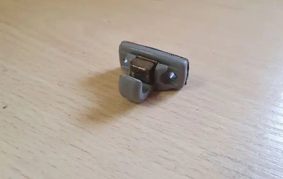 Audi A8 S8 D2 4D Sun visor clip/hook/bracket 